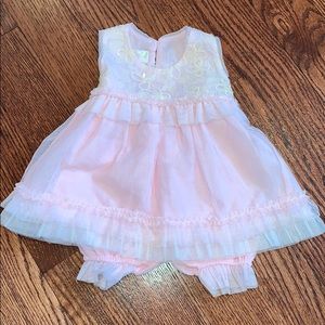 Isobella & Chloe Pink and White Kids Matching Set